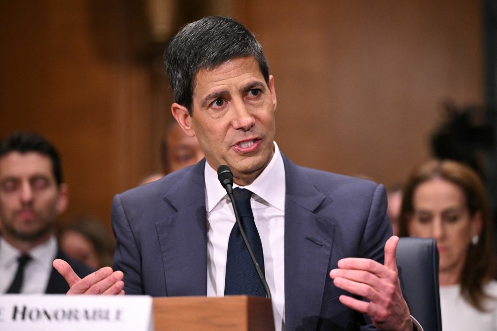 Photo by MANDEL NGAN / AFP  Kevin Warsh, nominee for US Federal Reserve Chair, testifies during a Senate Banking Committee hearing on his nomination on Capitol Hill in Washington, DC, on April 21, 2026.