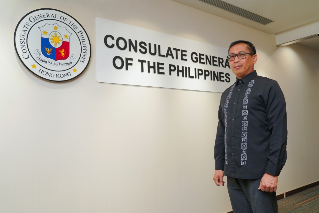 Consul General of the Philippines in Hong Kong Romulo Victor Manzano Israel Jr.