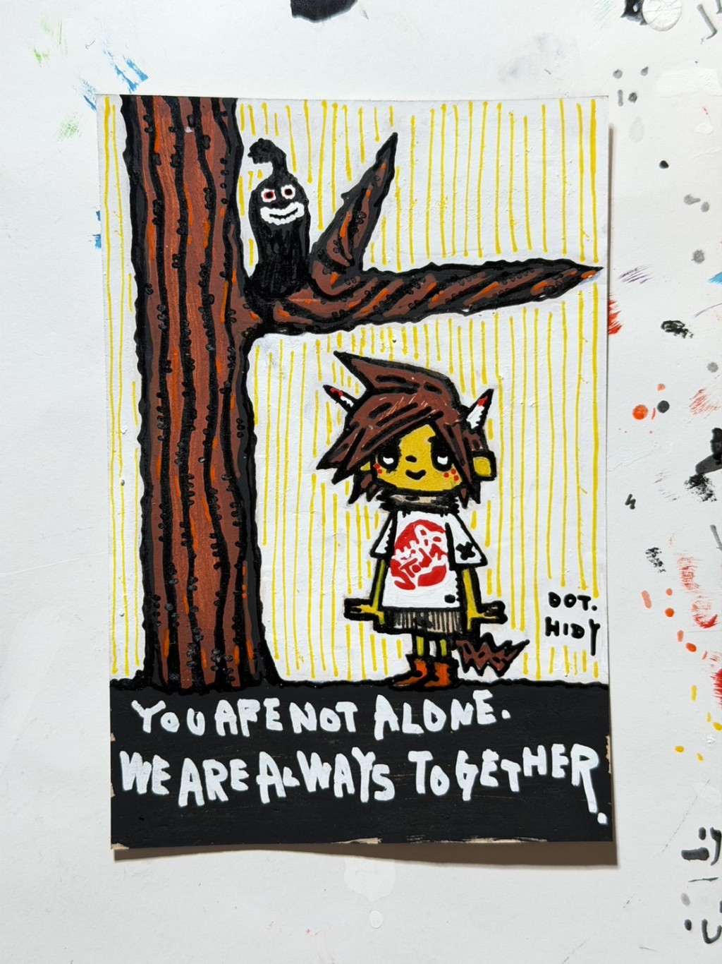 2nd Prize: GURIGURI Hand-signed Artwork by Hidy — 5 Winners 