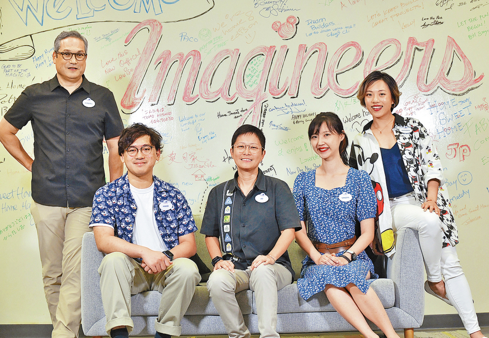 From left: Kendall Elliott, Hugo Liu, Jo Phoa, Sandra Liang and Denise Tse.