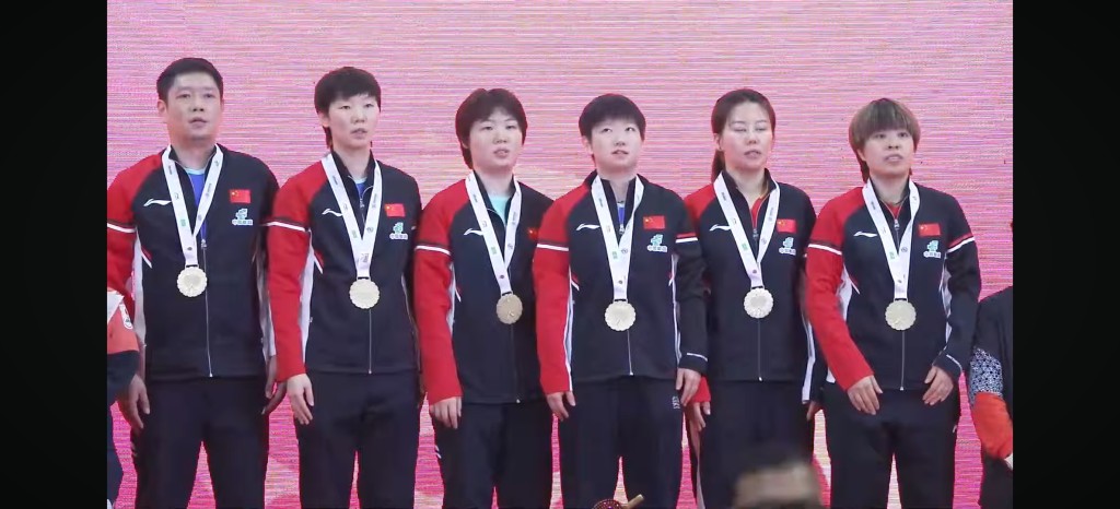The Chinese women's team won the Asian Championships for the 20th time. Live screenshot