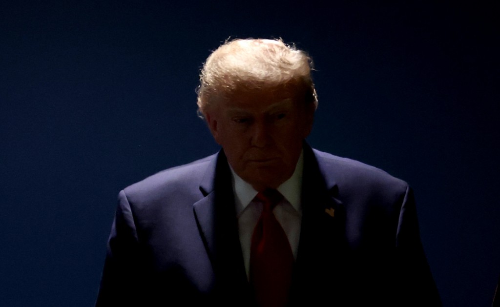 TOPSHOT - US President Donald Trump arrives to address the 81st United Nations General Assembly at United Nations headquarters in New York on September 22, 2026. (Photo by TIMOTHY A. CLARY / AFP)