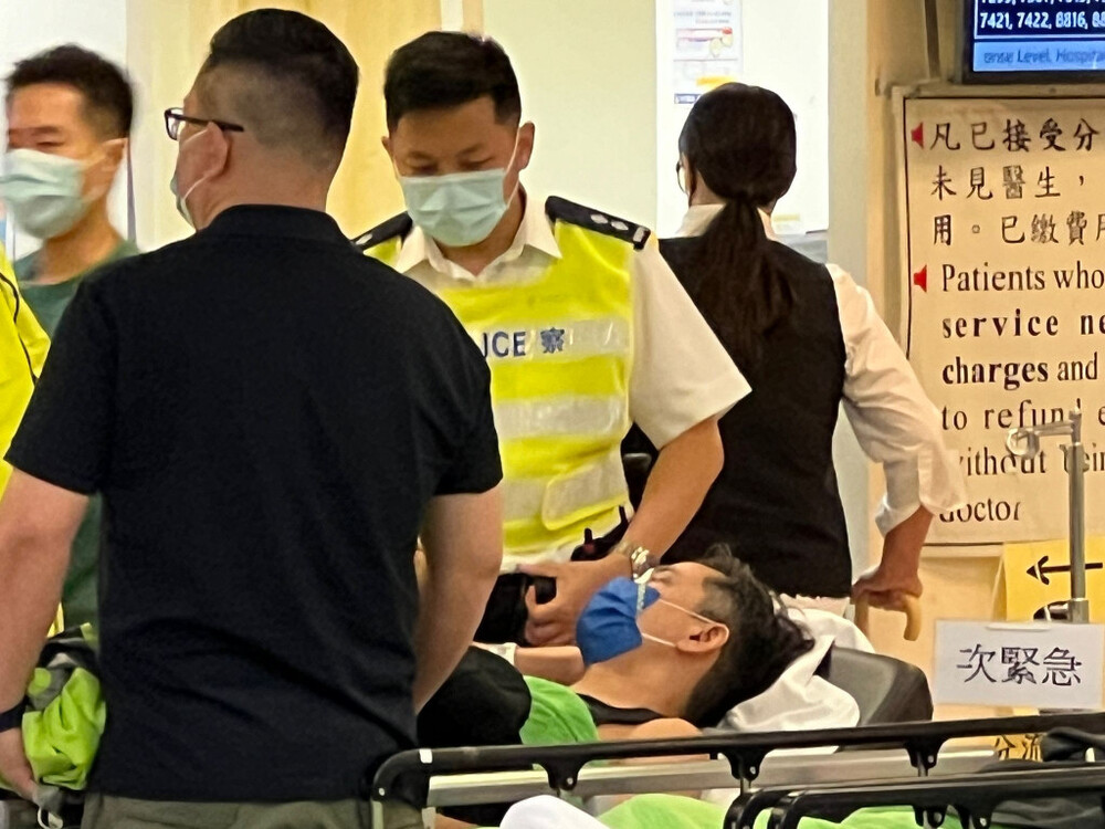 The senior police superintendent Thomas Yu Wai-leung.