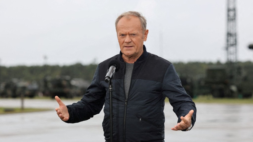 Polish Prime Minister Donald Tusk (file photo)