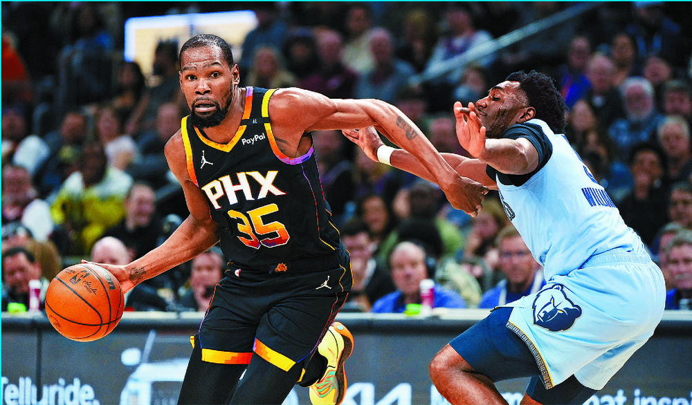 Kevin Durant drives against Memphis guard Vince Williams Jr. AP Kevin Durant drives against Memphis guard Vince Williams Jr. AP