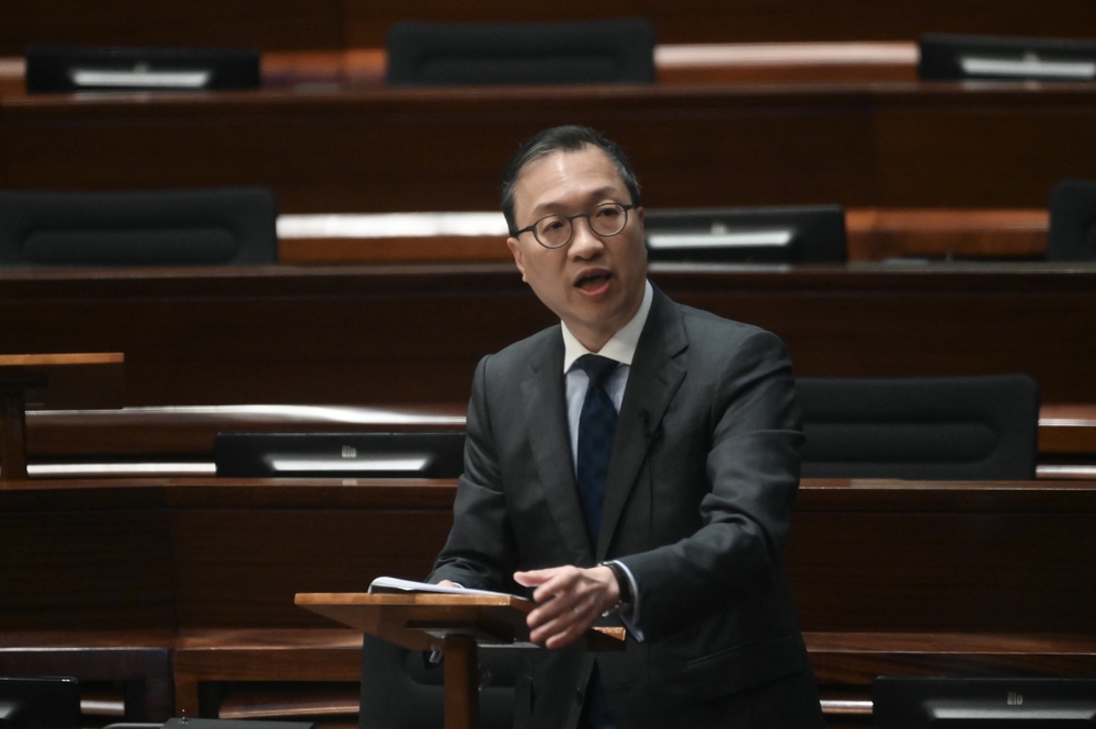 Secretary for Justice Paul Lam Ting-kwok. Secretary for Justice Paul Lam Ting-kwok.