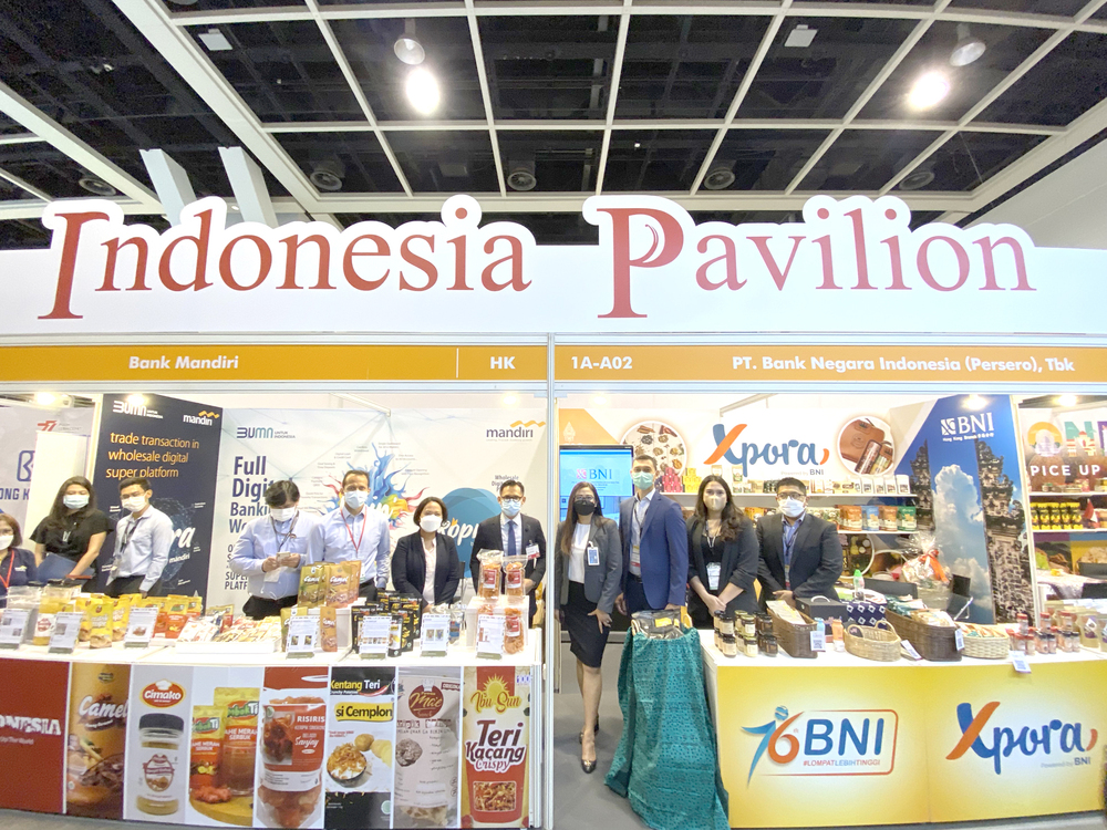 Indonesia Pavilion at the Hong Kong Food Expo 2022