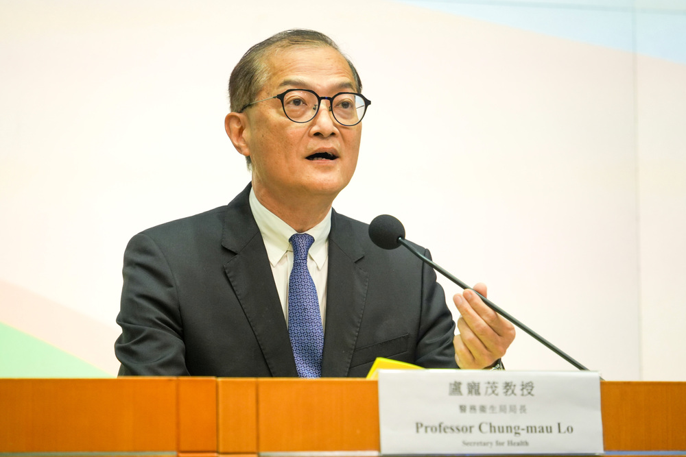 Lo Chung-mau, left, and Eddie Lee. SING TAO Lo Chung-mau, left, and Eddie Lee. SING TAO