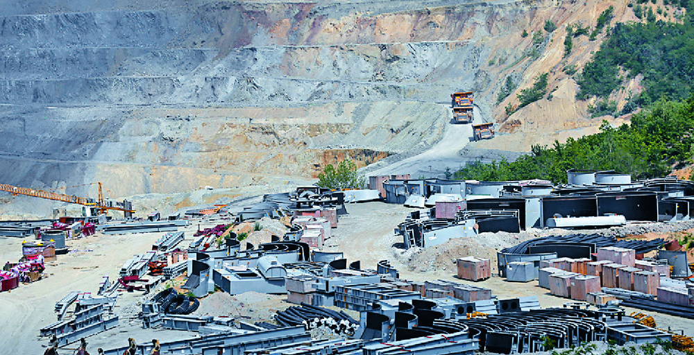 One of Zijin’s mines overseas. Bloomberg One of Zijin’s mines overseas. Bloomberg