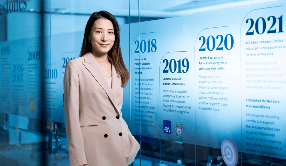 Angela Wong, Chief Marketing and Customer Officer at AXA Hong Kong & Macau. Angela Wong, Chief Marketing and Customer Officer at AXA Hong Kong & Macau.