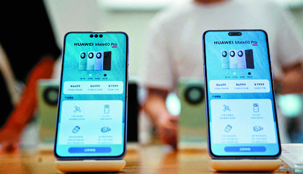 The Mate 60 series has exceeded expectations. Reuters The Mate 60 series has exceeded expectations. Reuters