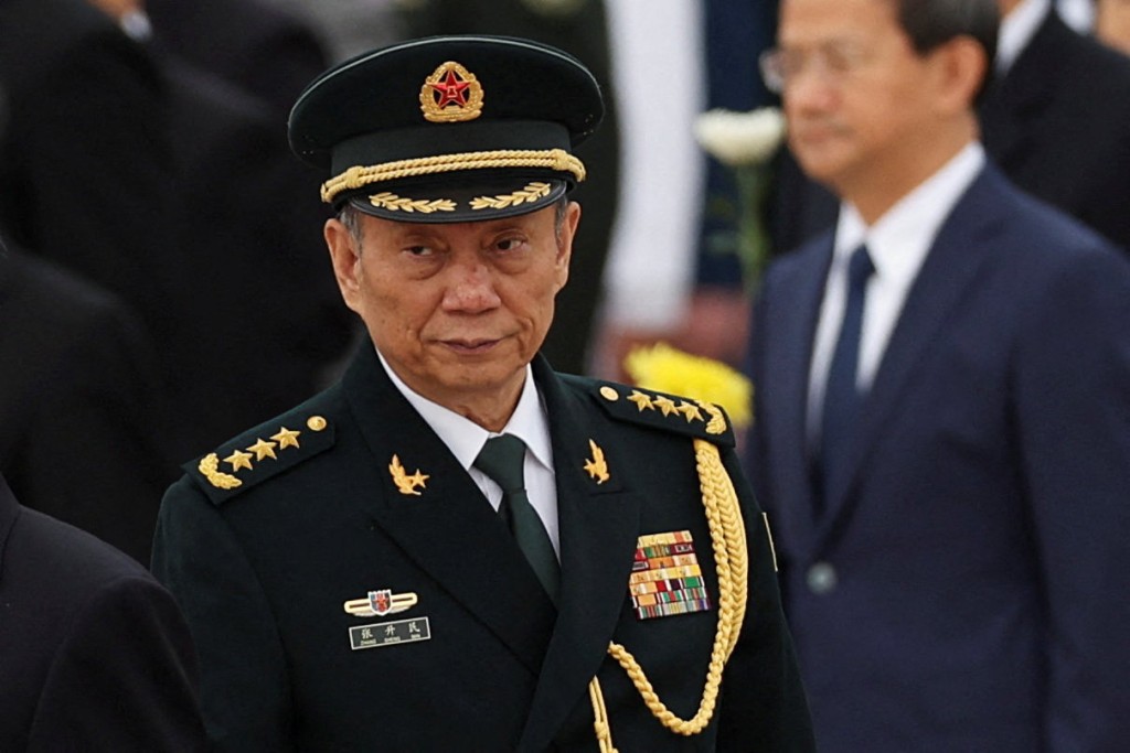 Chinese Central Military Commission (CMC) Vice Chairman Zhang Shengmin (REUTERS)