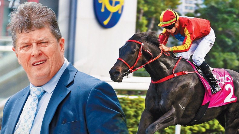 Brett Crawford is eyeing another shot at the G3 Sa Sa Ladies' Purse for Encountered, who won the race for Manfred Man in 2023 (Sing Tao) 
