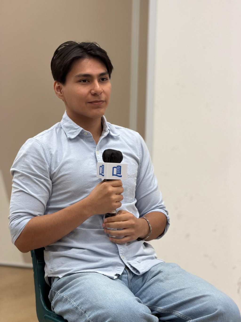 Alonso Meza Rodrigo, an international student from Mexico, said language differences did not hinder his communication with the children.