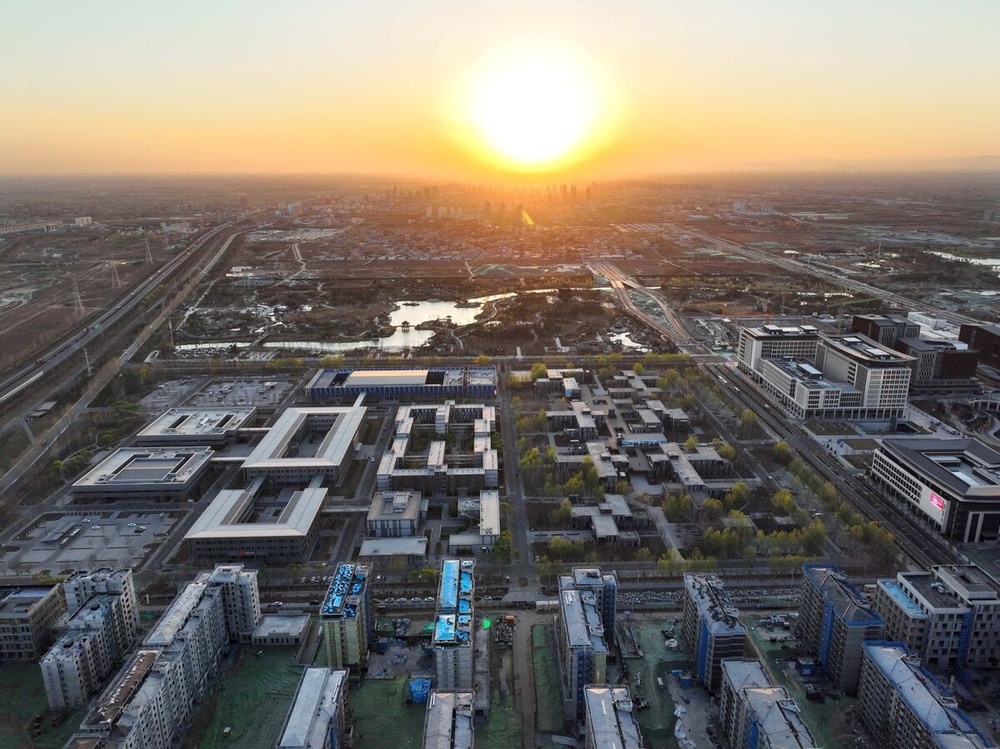 Xiong'an New Area, north China's Hebei Province. Photographer: Xing Guangli/Xinhua/Getty Xiong'an New Area, north China's Hebei Province. Photographer: Xing Guangli/Xinhua/Getty