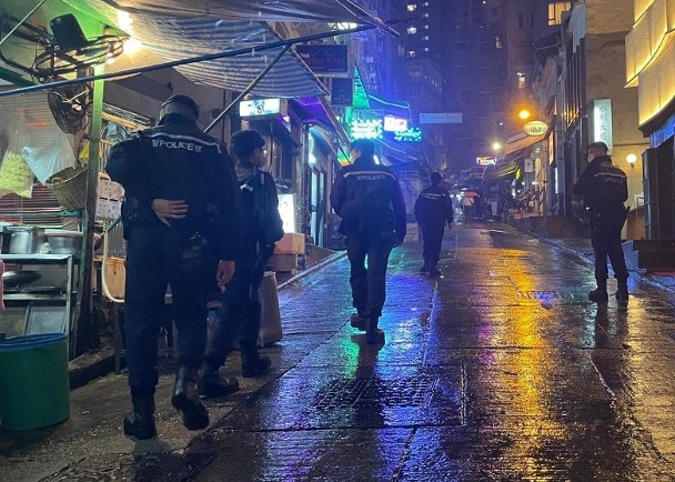 Photo by police. Photo by police.