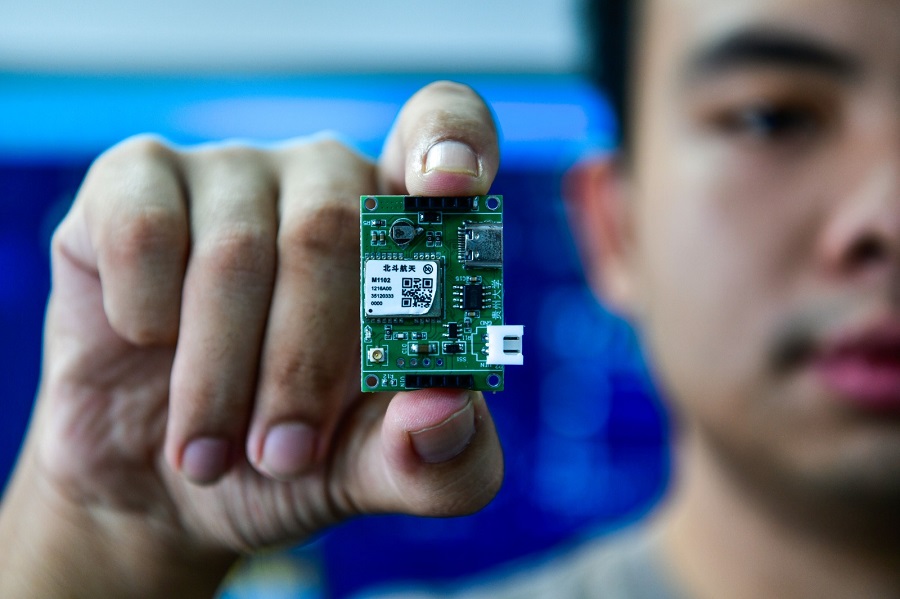 A slew of tech companies posted gains on Wednesday. Photo by XINHUA A slew of tech companies posted gains on Wednesday. Photo by XINHUA