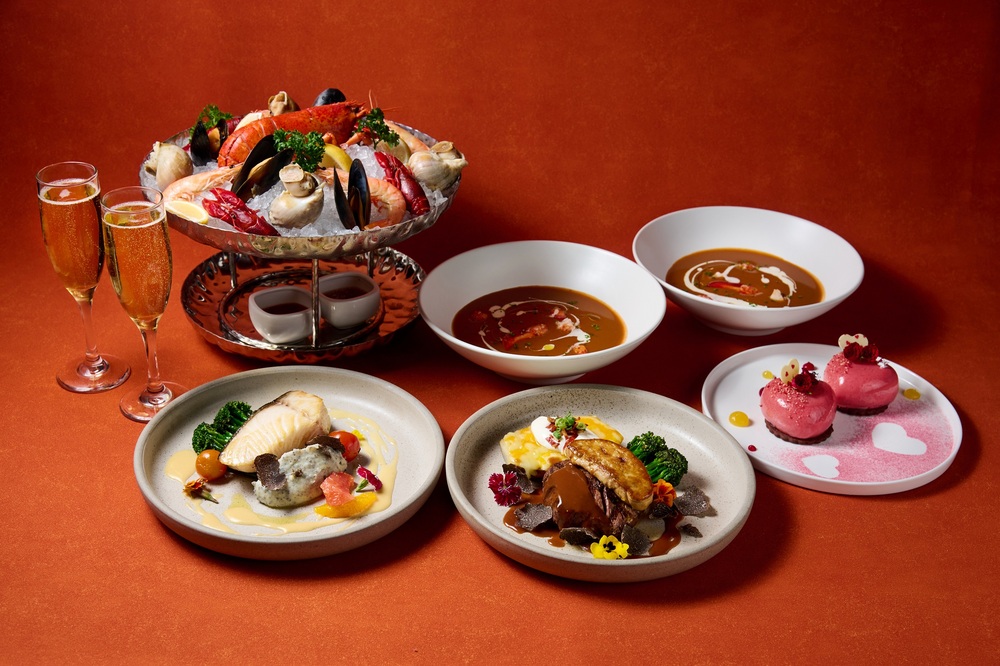 Ebb & Flow's Valentine's Day Seafood Set Dinner. Ebb & Flow's Valentine's Day Seafood Set Dinner.