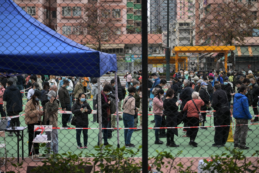 Gabriel Leung says the city is expected to see the peak of the fifth wave in March.SING TAO Gabriel Leung says the city is expected to see the peak of the fifth wave in March.SING TAO