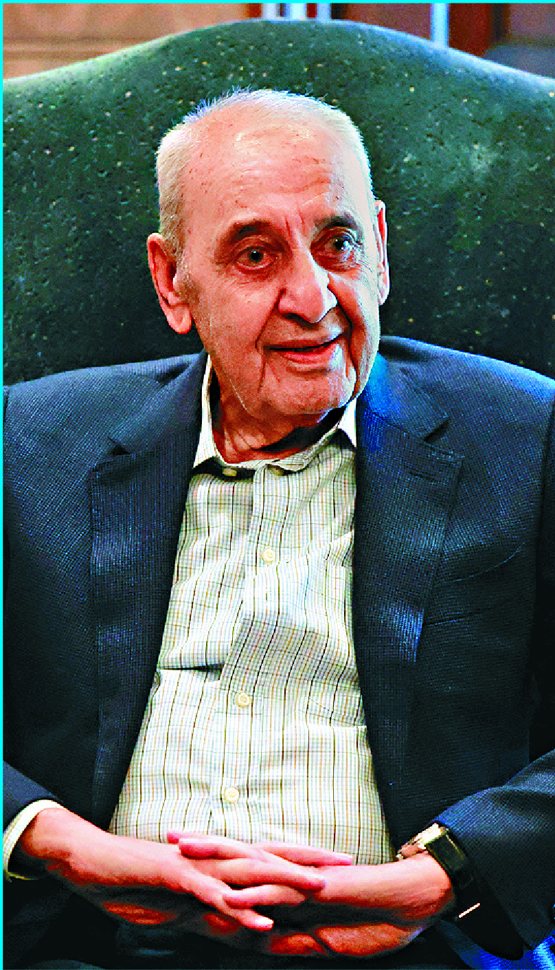 Nabih Berri, left, is the negotiator on behalf of Hezbollah.Benjamin Netanyahu pores over battle positions. AFP, REUTERS Nabih Berri, left, is the negotiator on behalf of Hezbollah.Benjamin Netanyahu pores over battle positions. AFP, REUTERS