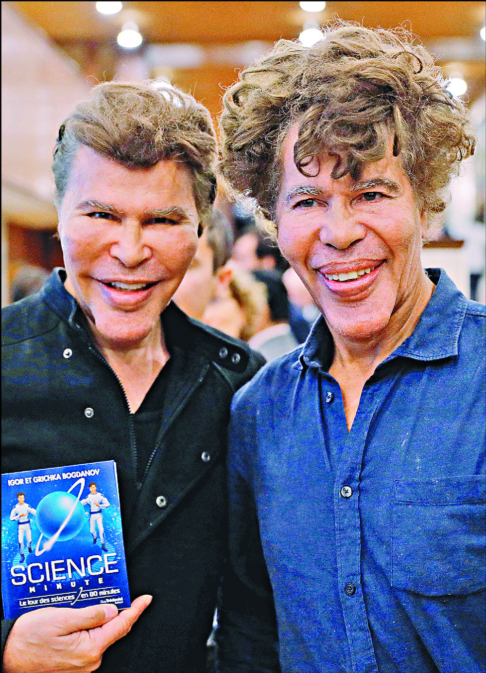 Igor Bogdanoff with his twin brother Grichka, left. REUTERS Igor Bogdanoff with his twin brother Grichka, left. REUTERS