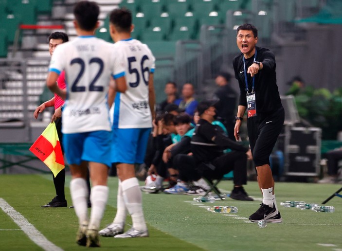 Shao Jiayi replaces Branko Ivankovic, who was sacked in June. XINHUA