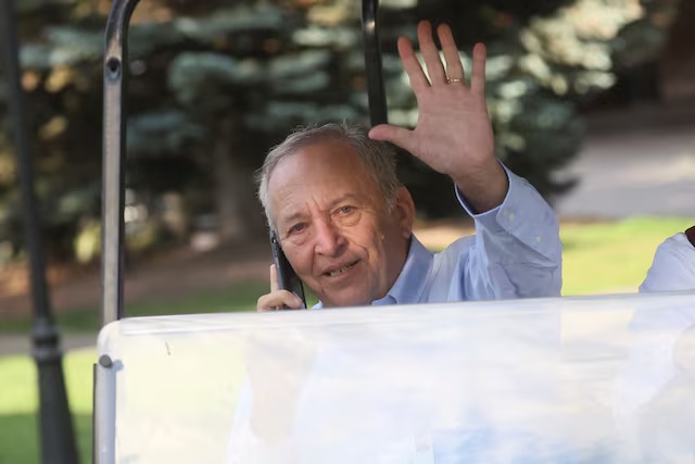 Larry Summers, Former United States Secretary of the Treasury, attends the annual Allen and Co. Sun Valley Media Conference in Sun Valley, Idaho, U.S., July 8, 2022. REUTERS/Brendan McDermid