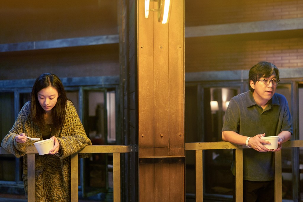 Ni Ni (left) and Huang Bo in a still from A Man and a Woman.