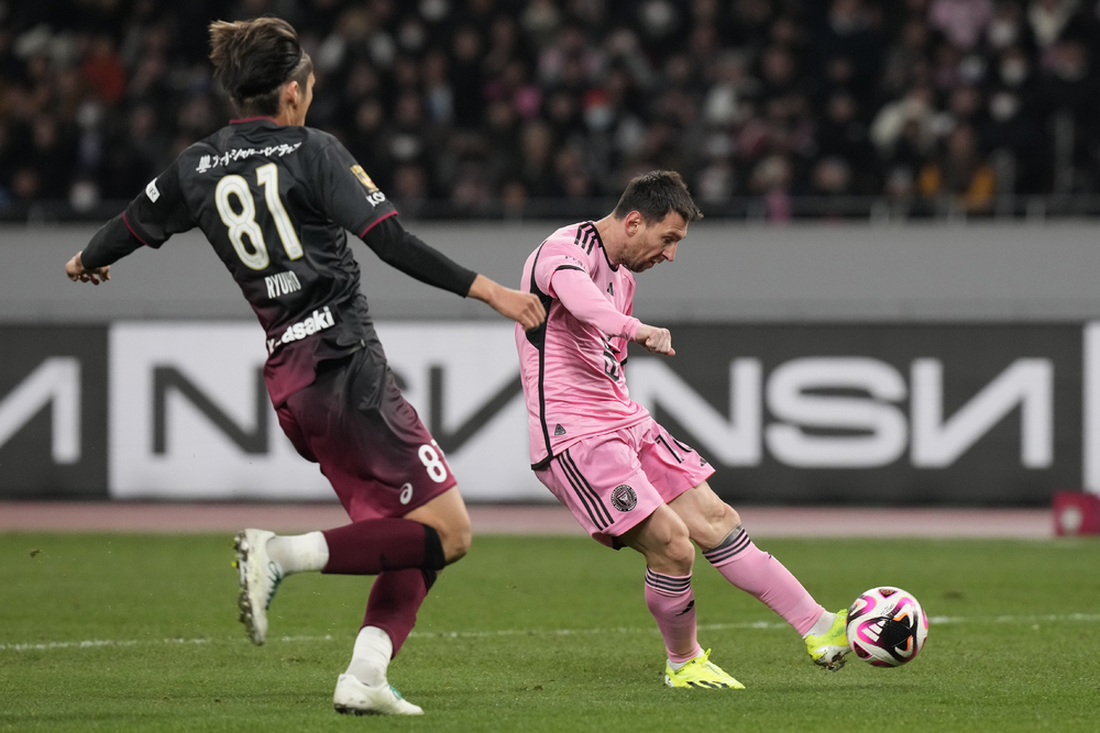 Lionel Messi, left, and Luis Suarez, who both sat out a friendly in Hong Kong, play in Japan. AP, REUTERS Lionel Messi, left, and Luis Suarez, who both sat out a friendly in Hong Kong, play in Japan. AP, REUTERS
