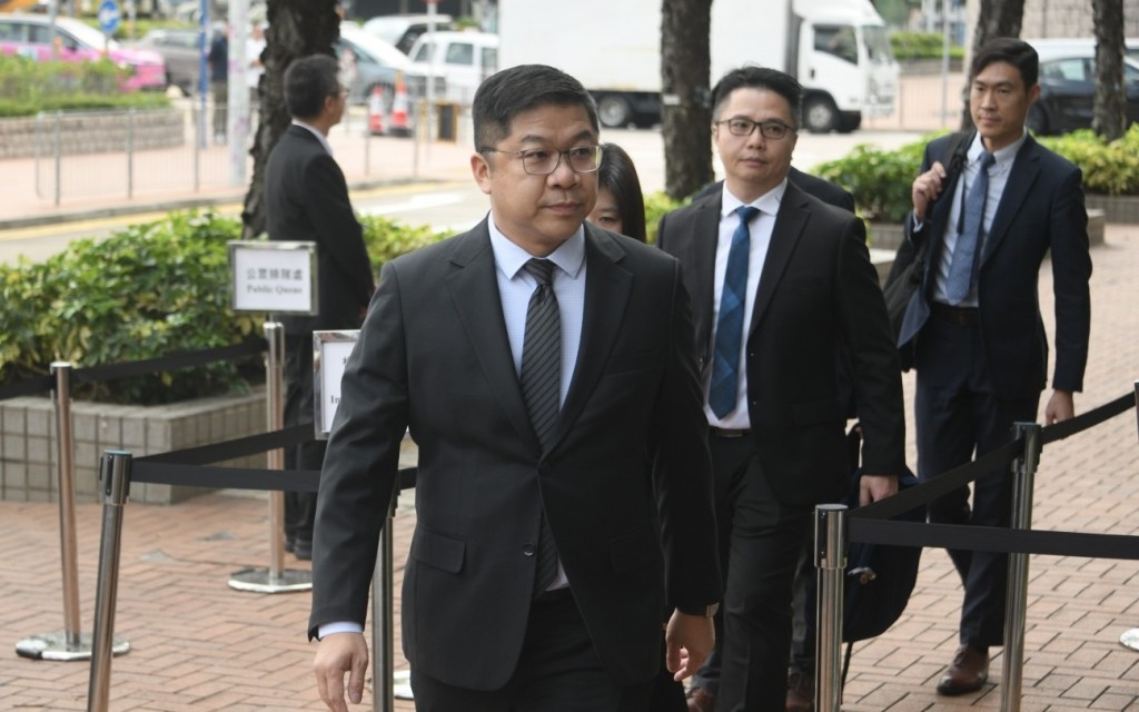 Assistant Director in Licensing & Certification of Fire Services Anthony Keung Sai-ming is the first government official to testify at the hearing.