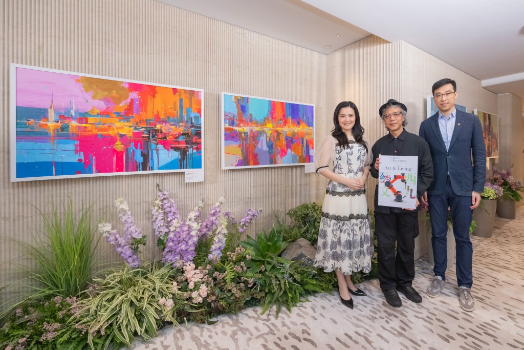 From left: Cen Feifei, Victor Wong and Kong Jian. 