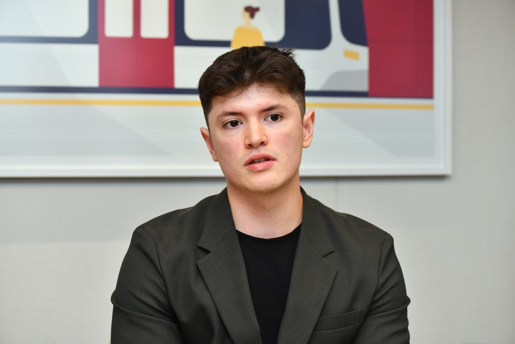 Panamanian student Jose Espino, who became a trainee information technology officer in July Panamanian student Jose Espino, who became a trainee information technology officer in July
