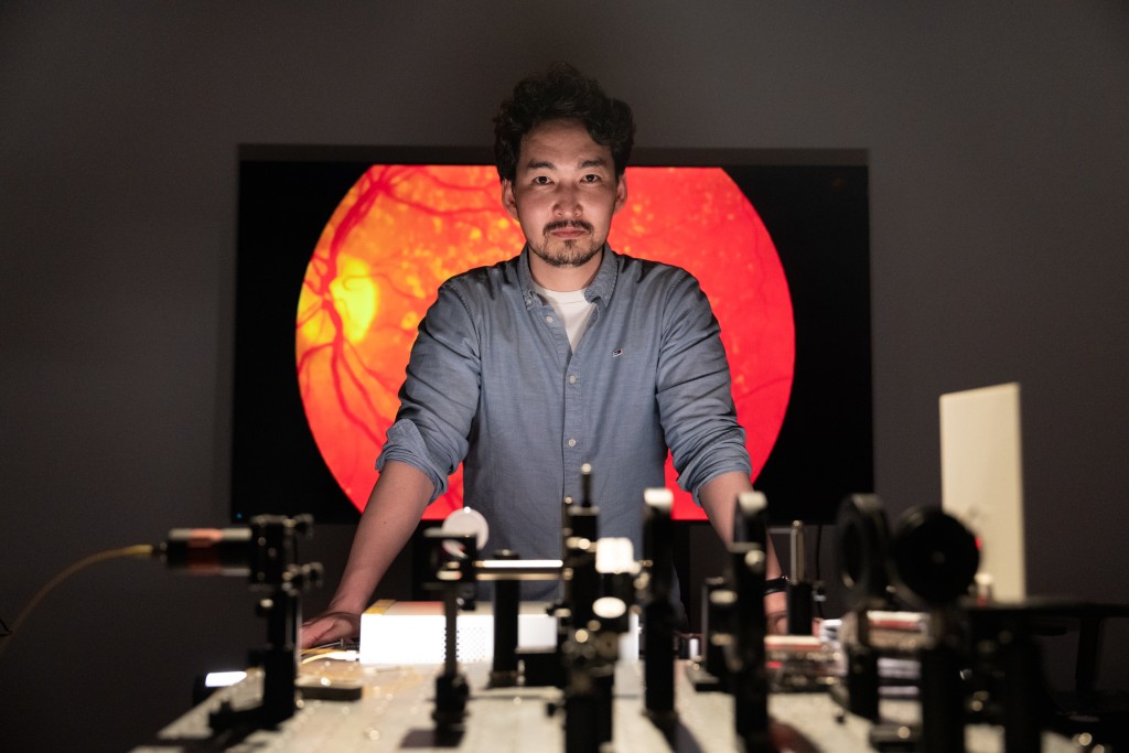 Mukhit founded a medical technology startup and developed the SLOPE vision-screening device.
