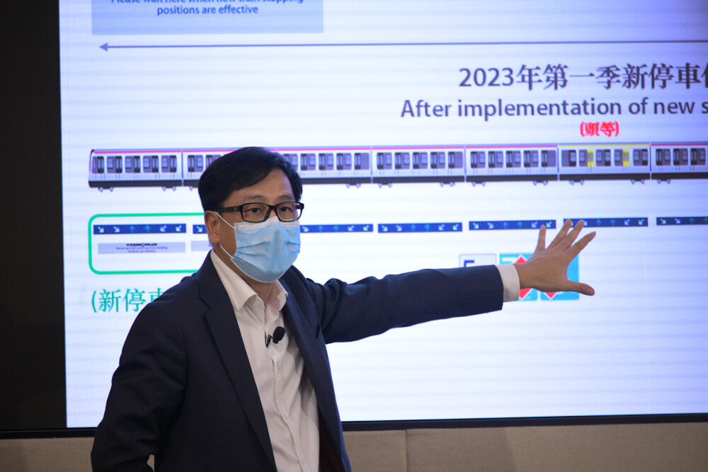 Cheung Chi-keung, head of cross-boundary segment of MTR. File photo. 