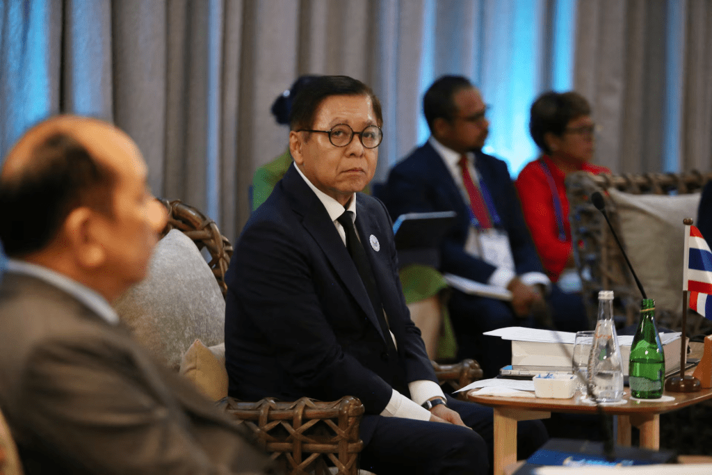 Thailand's Minister of Foreign Affairs Sihasak Phuangketkeow attends the Association of Southeast Asian Nations (ASEAN) Foreign Ministers' Retreat (AMM) in Cebu, Philippines, January 29, 2026. Jacqueline Hernandez/POOL via REUTERS