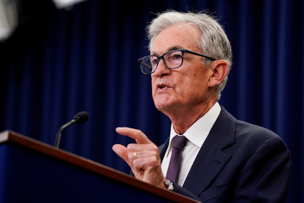 U.S. Federal Reserve Chair Jerome Powell speaks during a press conference in Washington, D.C., U.S., September 17, 2025. REUTERS