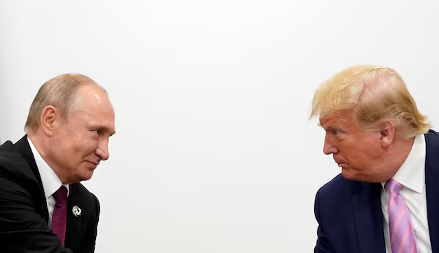U.S. President Donald Trump and Russian President Vladimir Putin hold a bilateral meeting at the G20 leaders summit in Osaka, Japan June 28, 2019. REUTERS/Kevin Lamarque/ File Photo U.S. President Donald Trump and Russian President Vladimir Putin hold a bilateral meeting at the G20 leaders summit in Osaka, Japan June 28, 2019. REUTERS/Kevin Lamarque/ File Photo