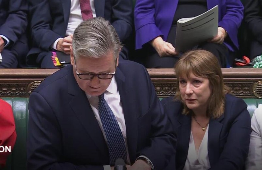 Rachel Reeves tearing up next to Keir Starmer – coupled with rising government debt – has further fueled investor concerns in the UK.