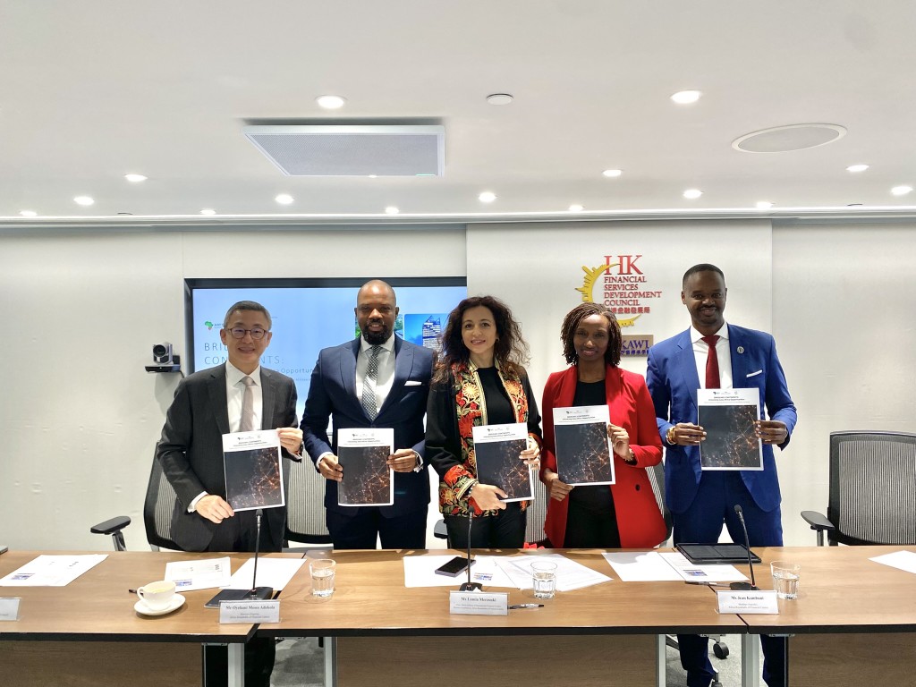 From Left: Dr King Au, Mr Oyelami Moses Adekola, Ms Lamia Merzouki, Ms Jean Kambuni, Mr Jean-Marie Kananuraouki 