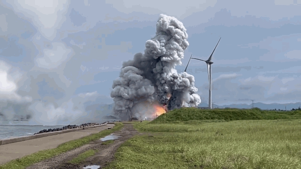Photo captured from online footage. 