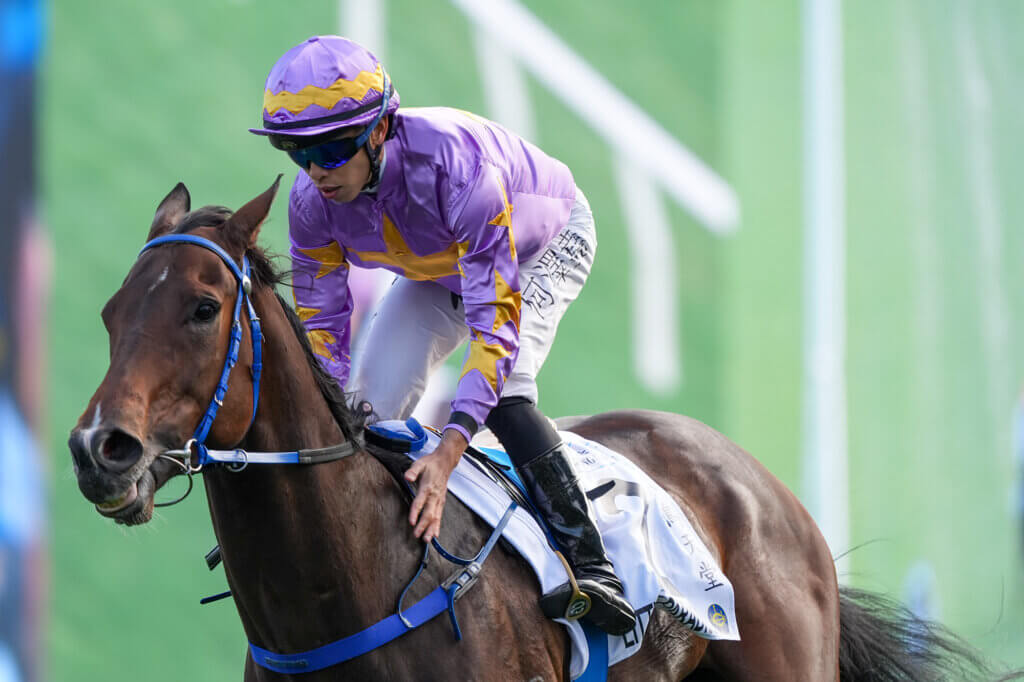 LITTLE PARADISE, VINCENT HO / Hong Kong Classic Mile // Sha Tin /// 2026 //// Photo by HKJC LITTLE PARADISE, VINCENT HO / Hong Kong Classic Mile // Sha Tin /// 2026 //// Photo by HKJC