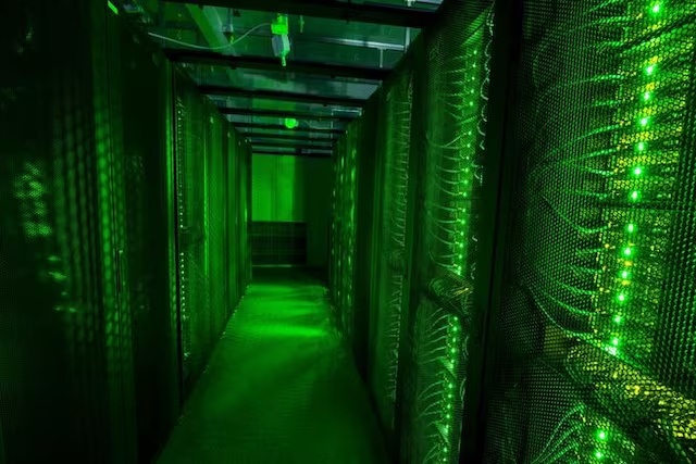 Servers for data storage are seen in Hafnarfjordur, Iceland, August 7, 2015. REUTERS/Sigtryggur Ari