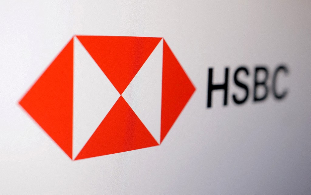 HSBC LOGO. Reuters