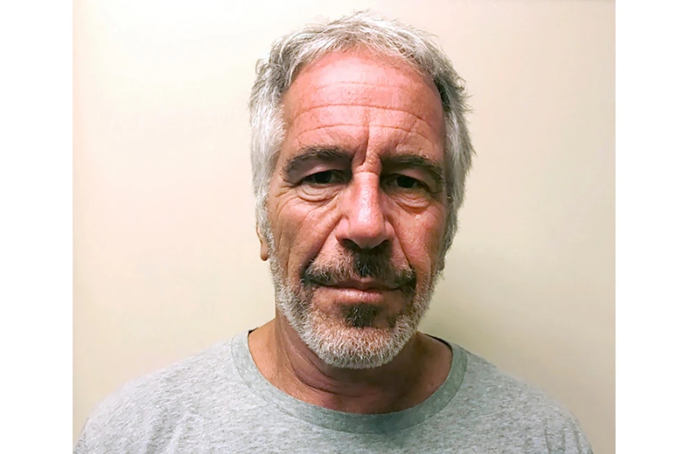 This photo provided by the New York State Sex Offender Registry shows Jeffrey Epstein, March 28, 2017. (New York State Sex Offender Registry via AP, File)