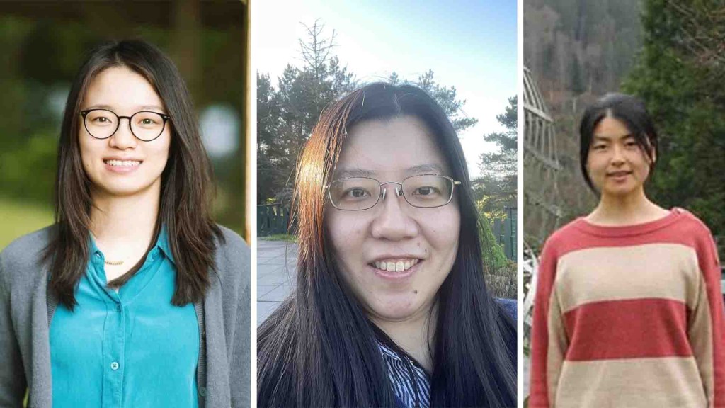 Wang Hong(left), Tang Yunqing (middle) & Zhang Mingjia