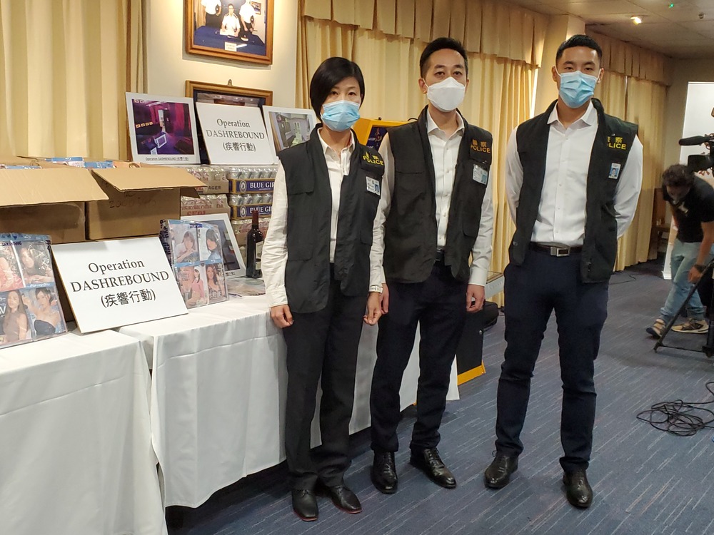 Police arrested 58 people and seized over HK$700,000 worth of goods in an anti-crime operation. (File photo) Police arrested 58 people and seized over HK$700,000 worth of goods in an anti-crime operation. (File photo)