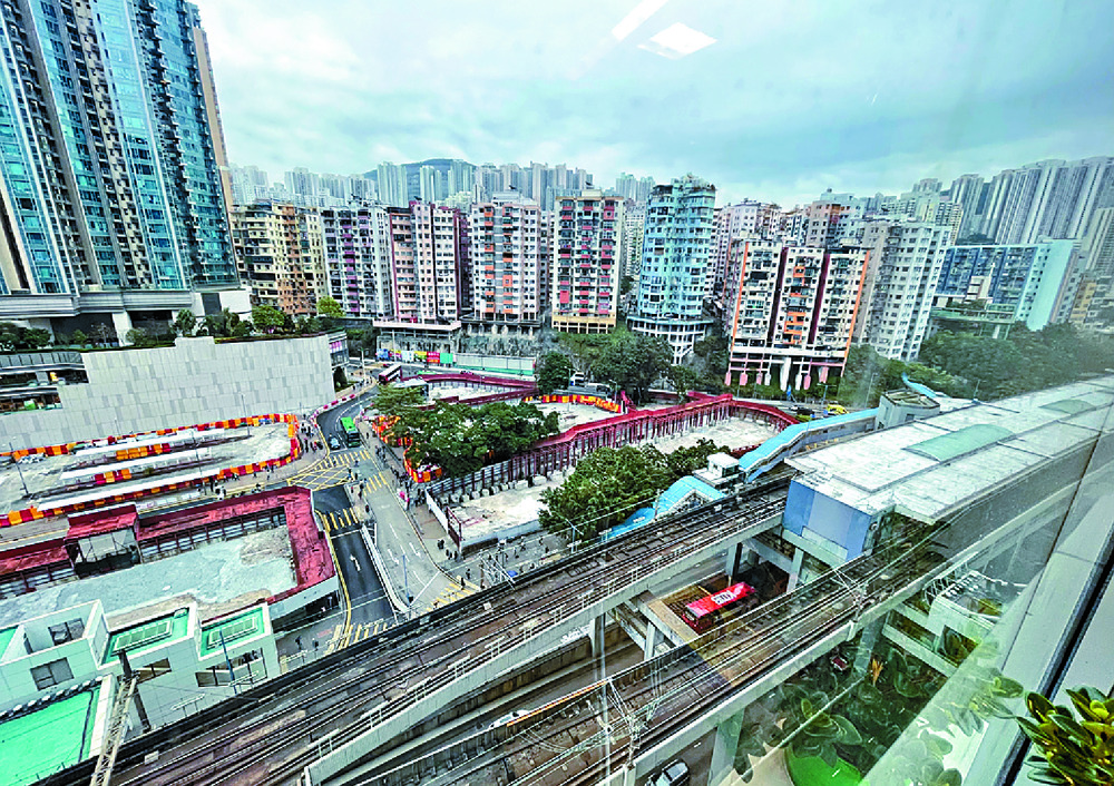 A view of the site. SING TAO A view of the site. SING TAO