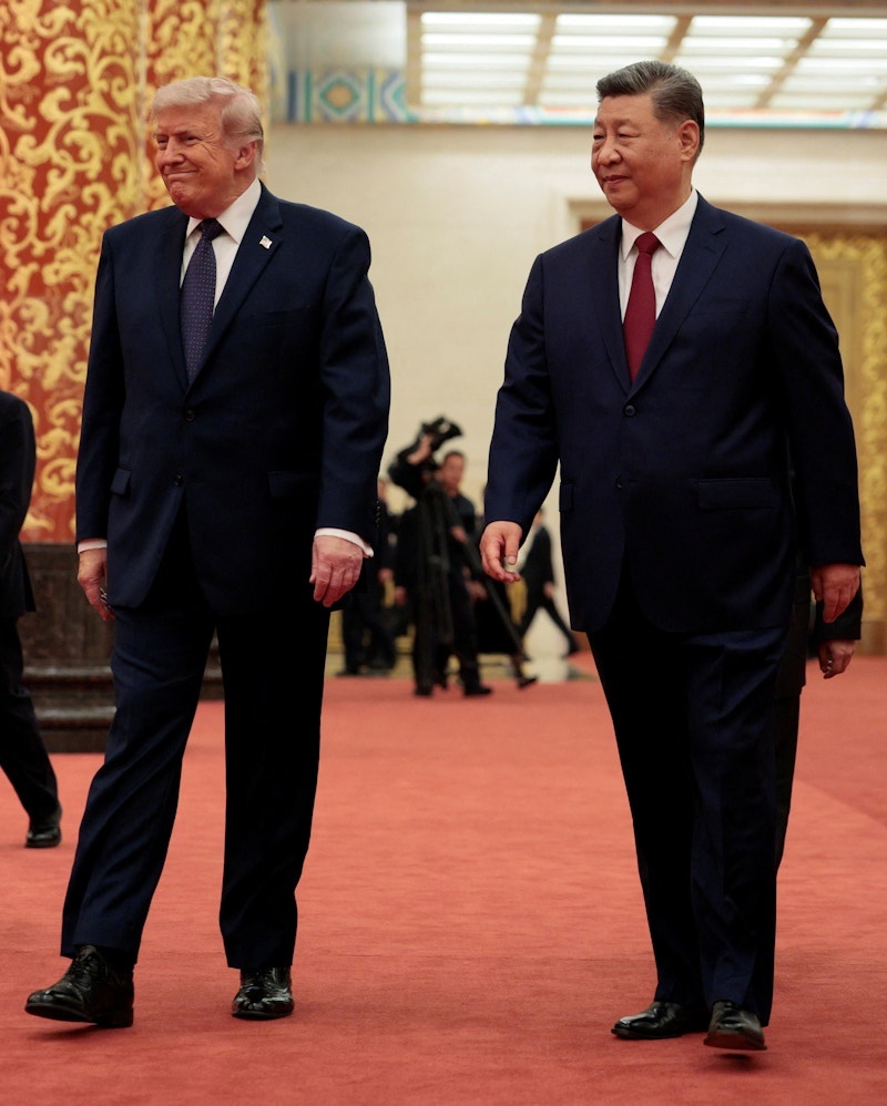Arriving for a state banquet. REUTERS/Evan Vucci