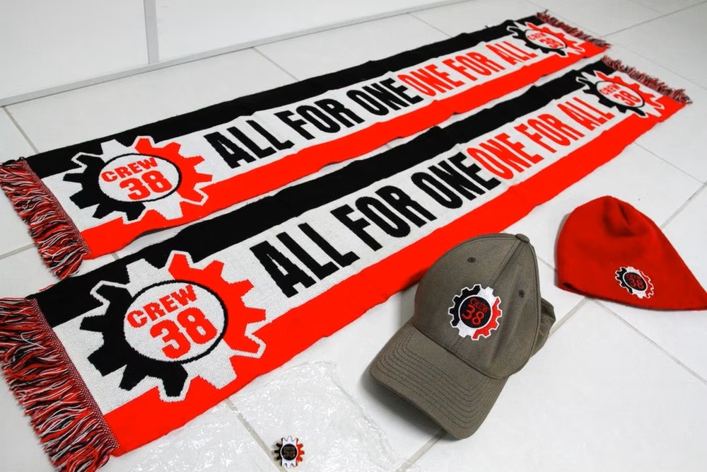Items seized from a neo-Nazi group who call themselves Crew 38. (Reuters) Items seized from a neo-Nazi group who call themselves Crew 38. (Reuters)