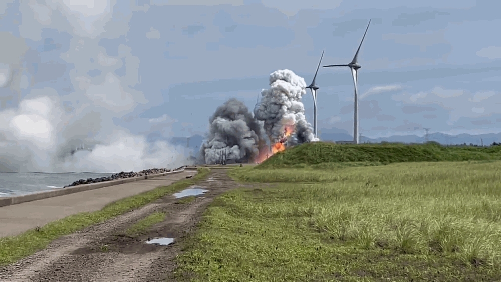Photo captured from online footage. 